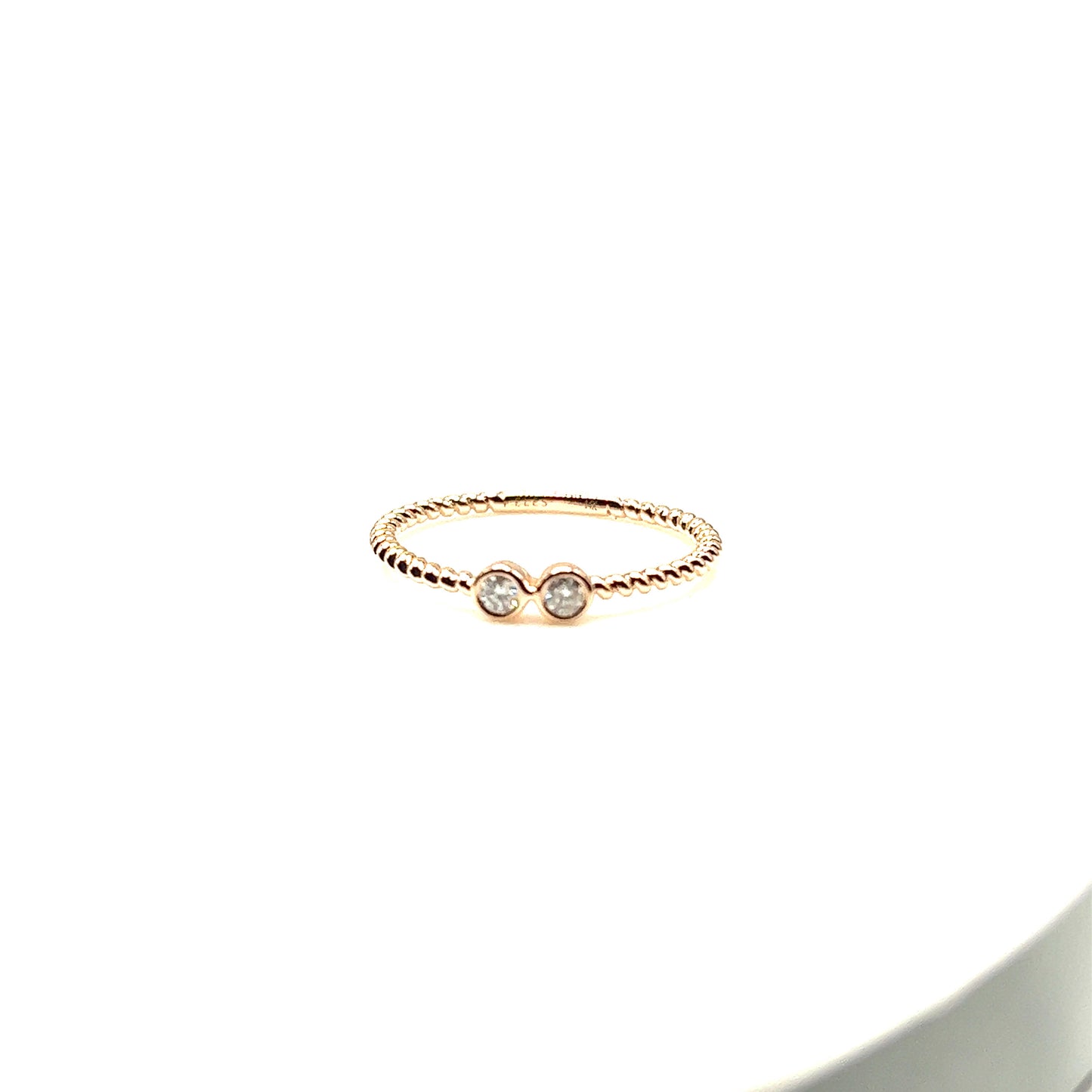 Milgrain Stackables - 3 ring set