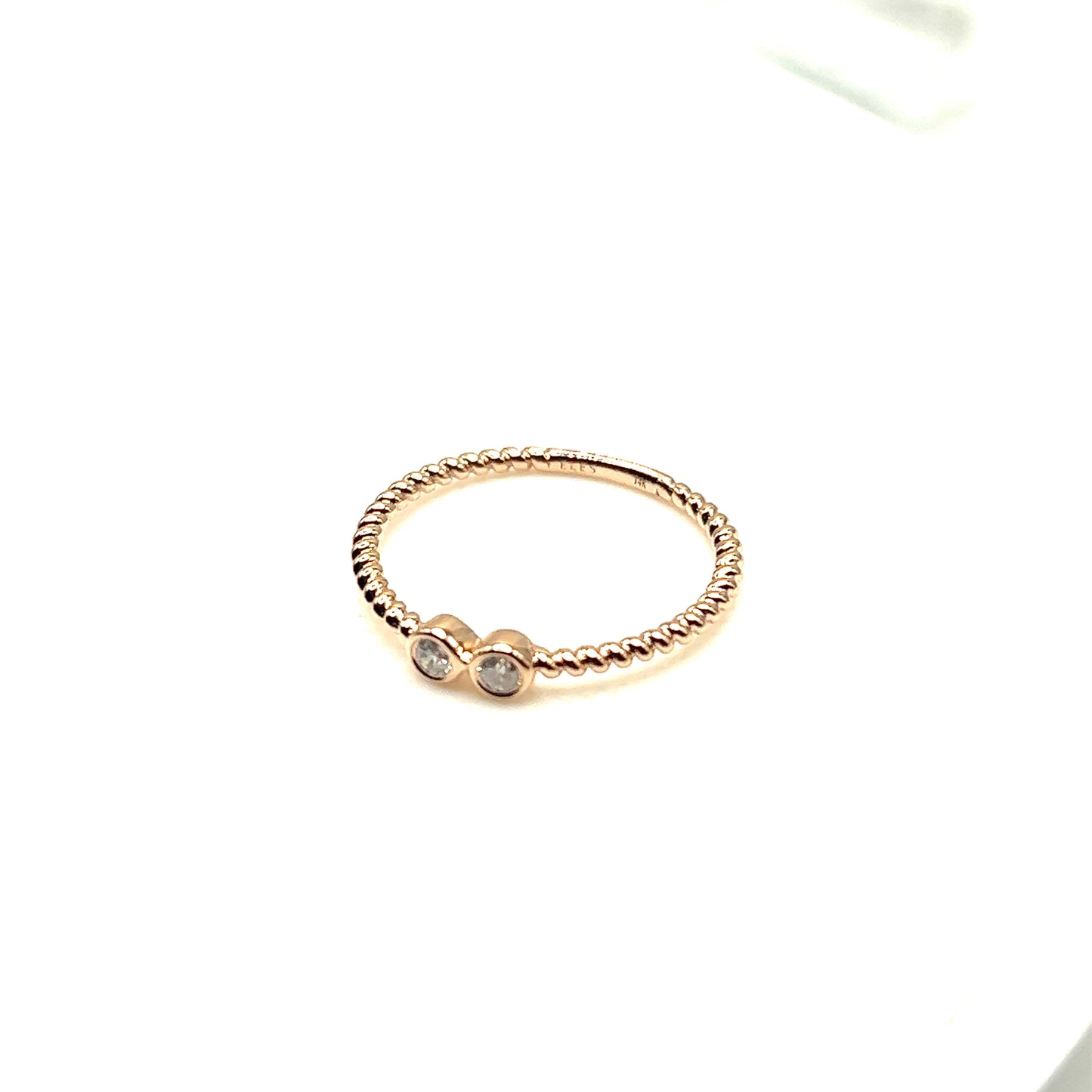 Milgrain Stackables - 3 ring set