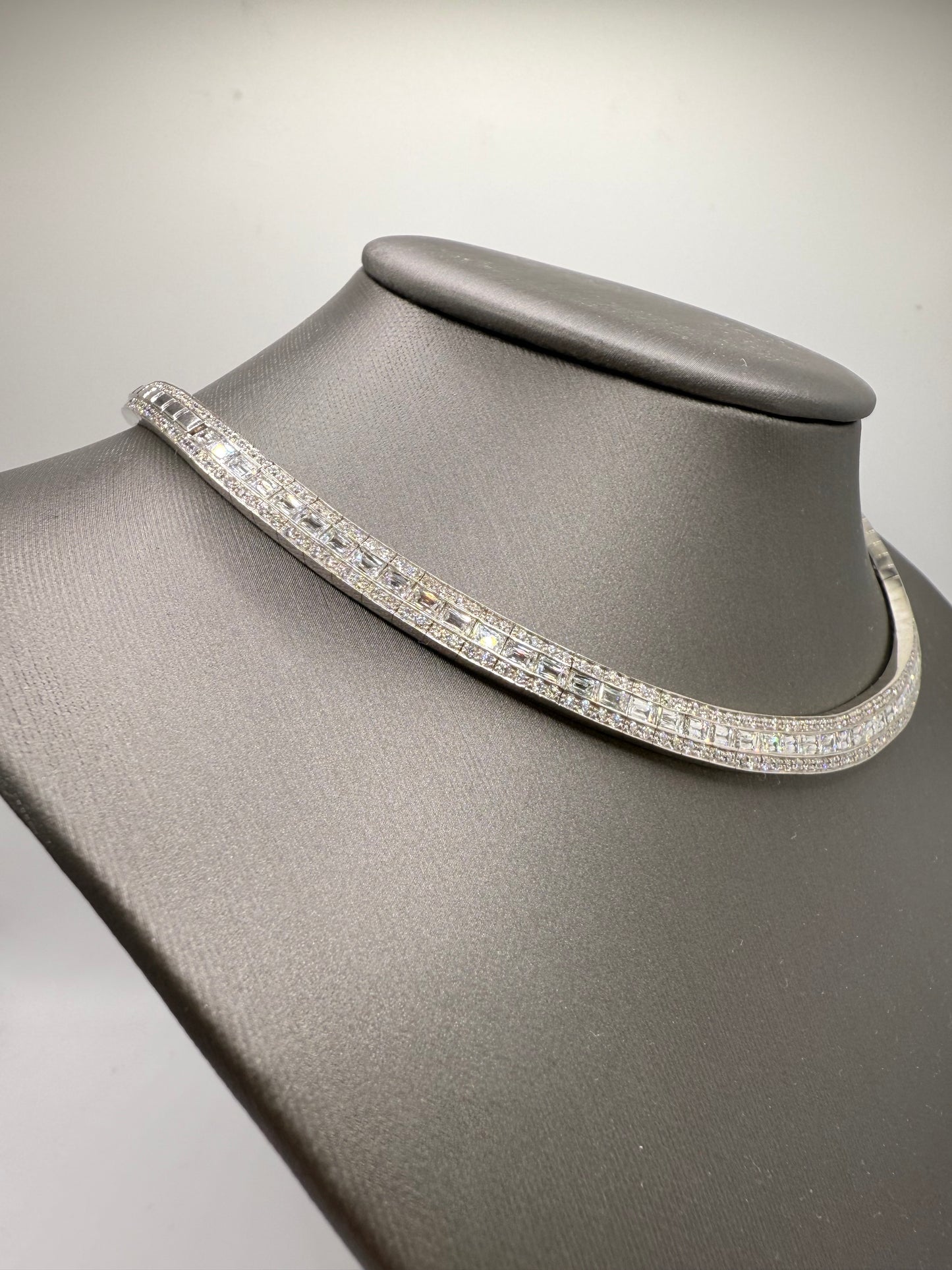 Criscut Vintage Diamond Necklace