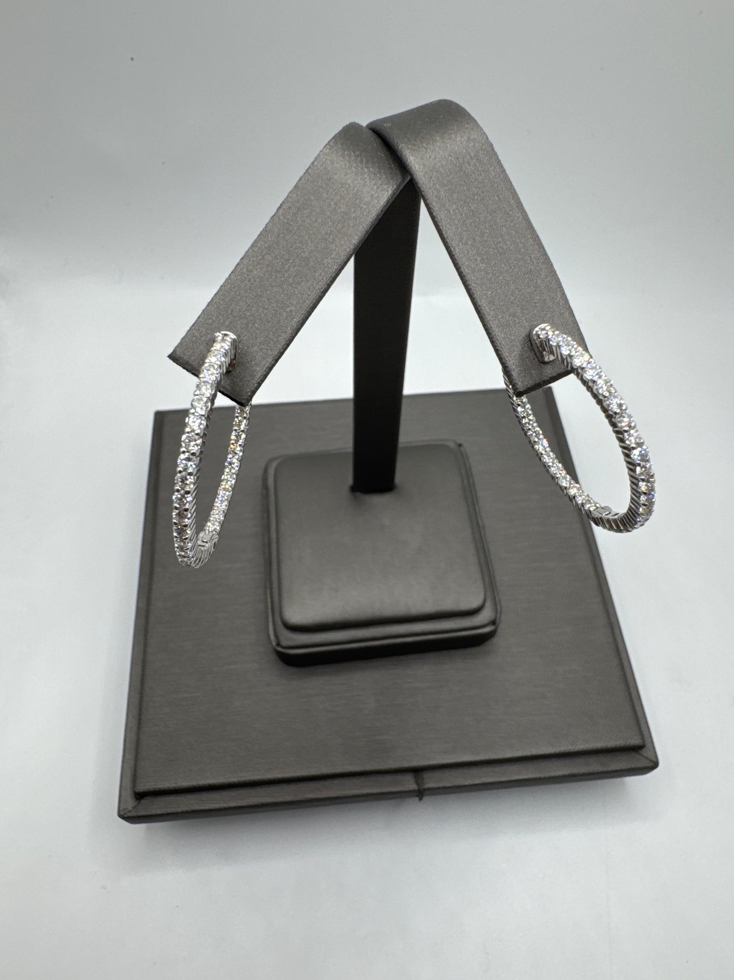 2.00 ctw LG Diamond Hoops