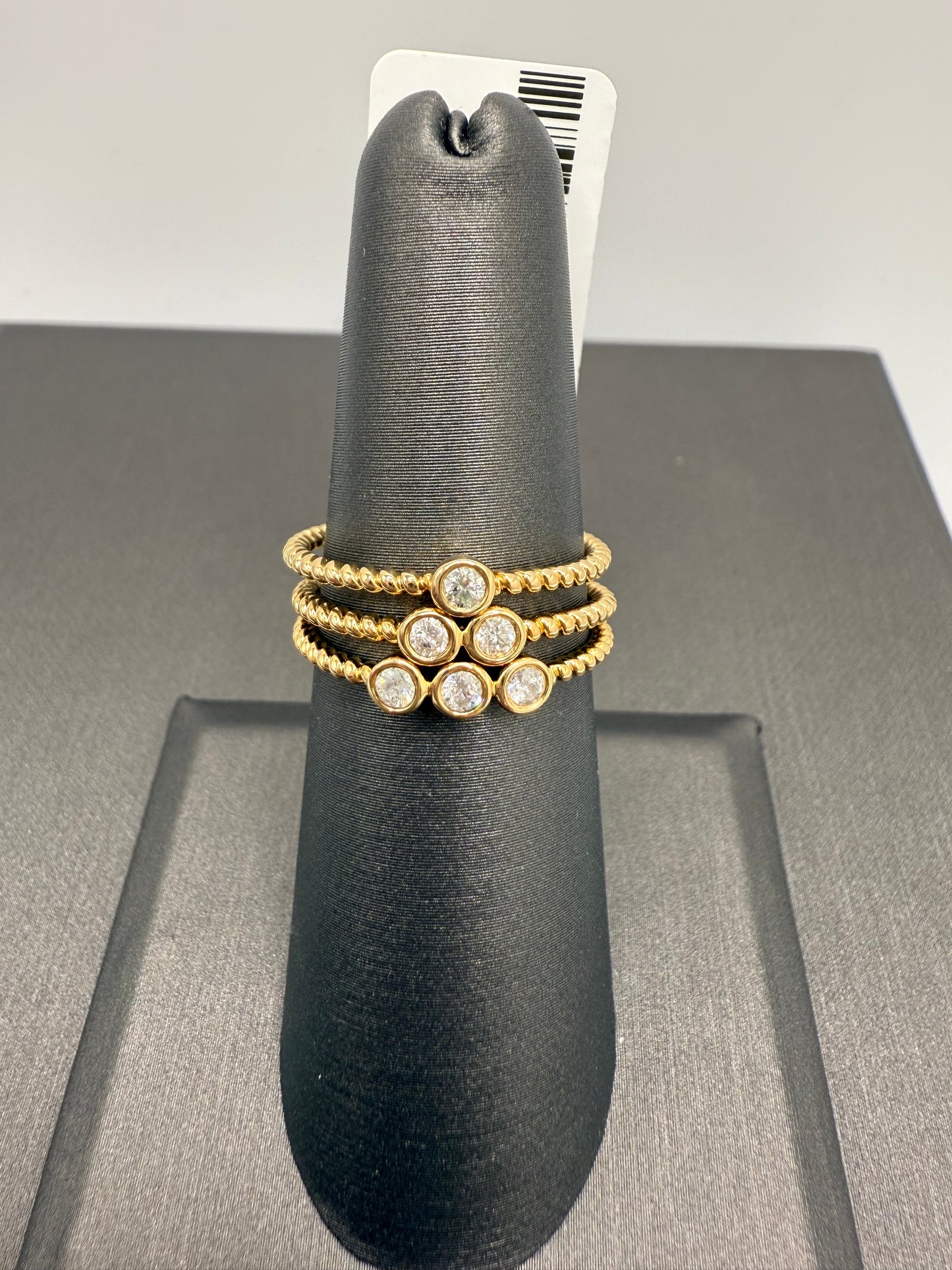Milgrain Stackables - 3 ring set