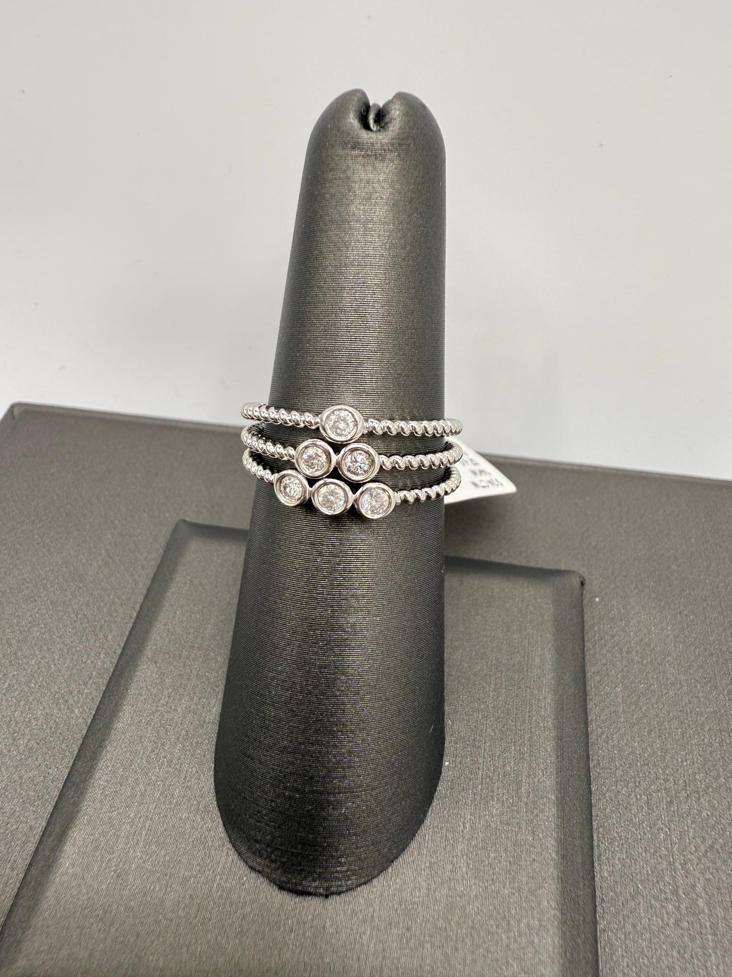 Milgrain Stackables - 3 ring set