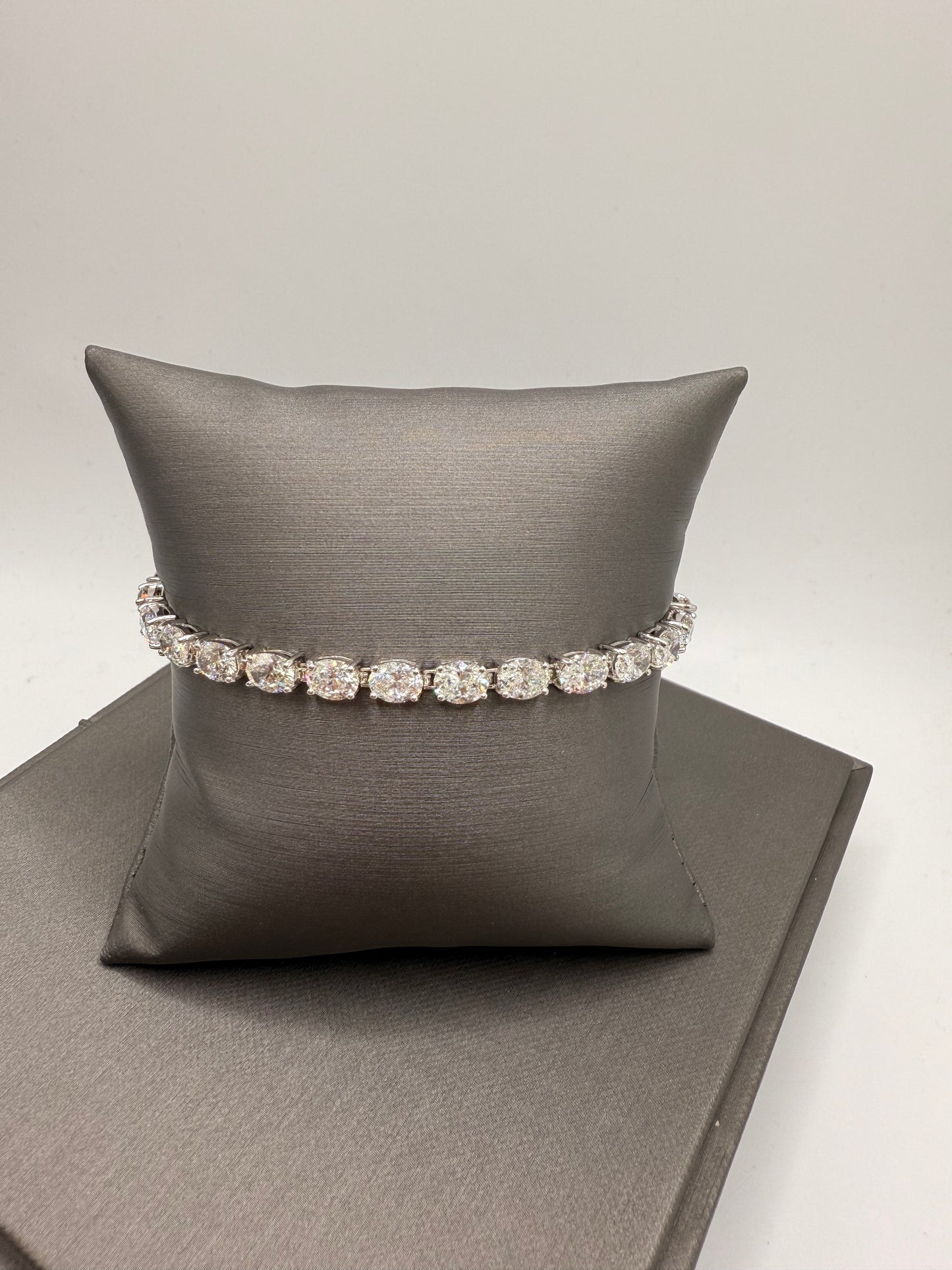 Oval Tennis Bracelet