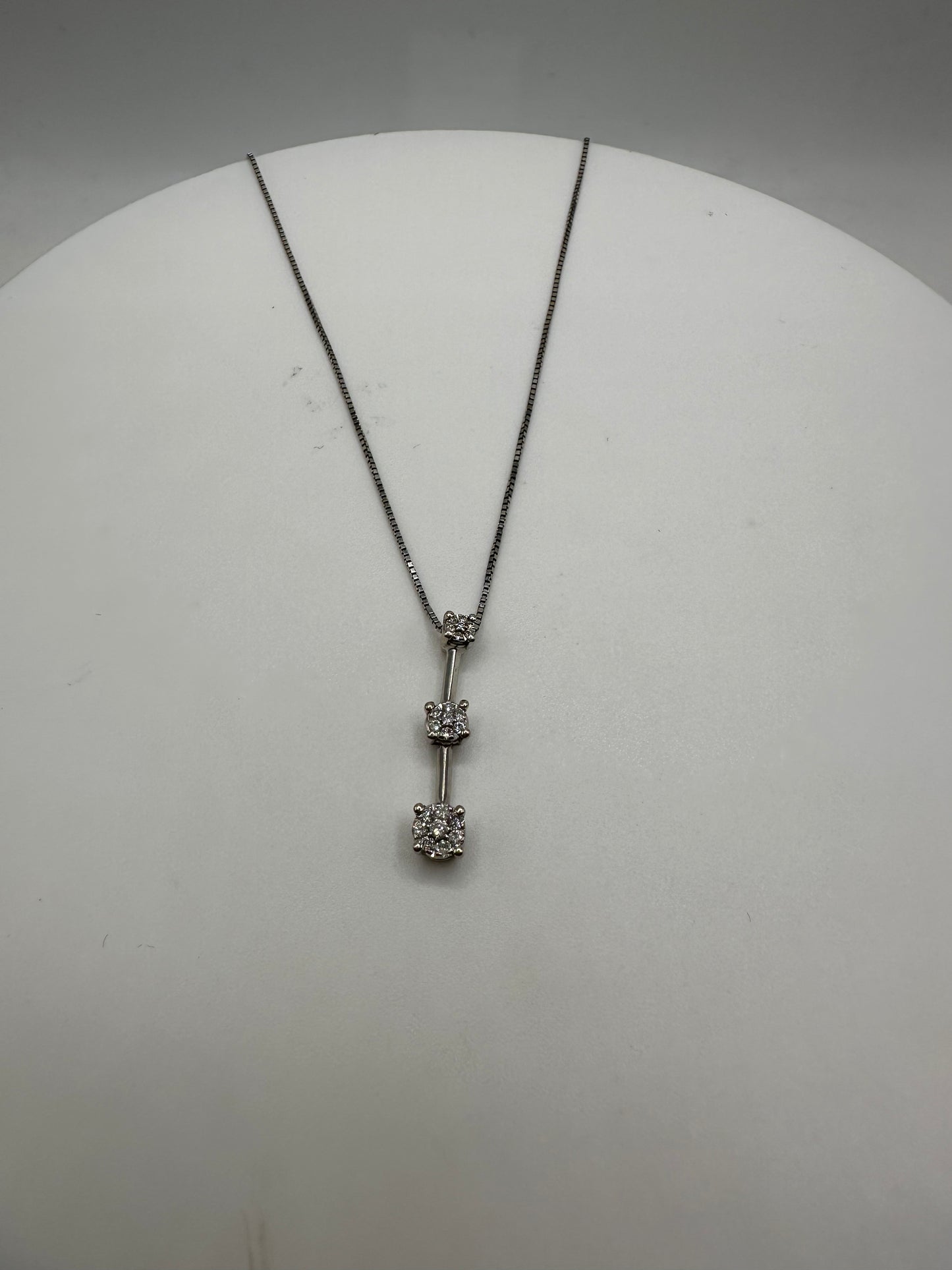 Three Tier Diamond Necklace
