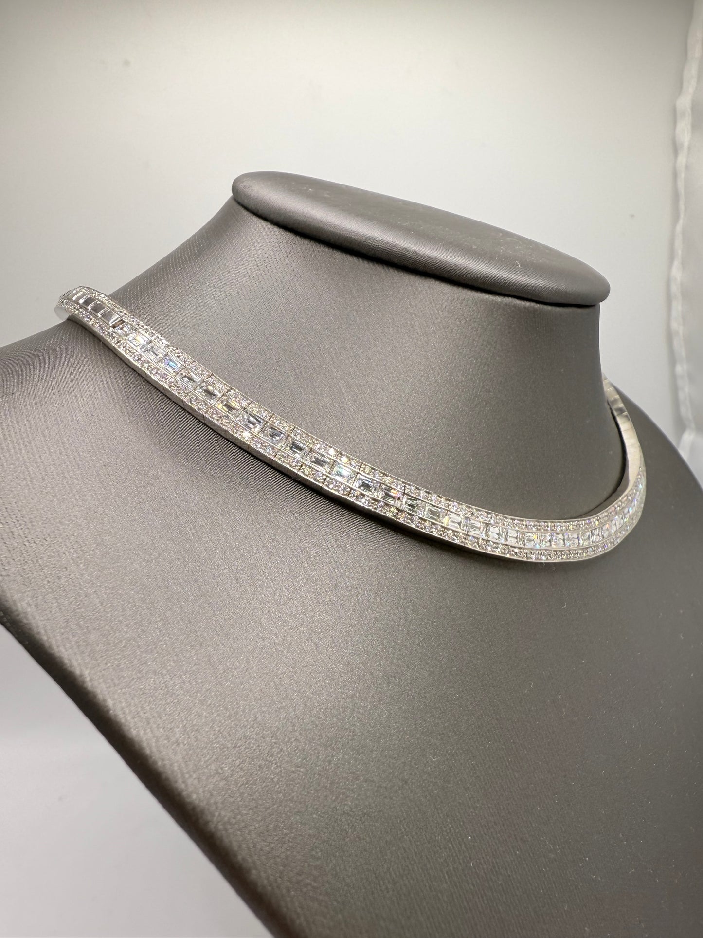 Criscut Vintage Diamond Necklace